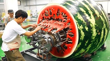 Modern Food Processing Machines operating at an Insane Level