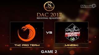 Mineski vs TNC Pro Team  | Dota 2 Asia Championship | Group Stage | Best of 3 | Game 2(Series Link: Help us promote eSports! Subscribe: http://bit.ly/1ALBjGb Stream: http://twitch.tv/mineskitv Like us on Facebook: ..., 2017-02-05T09:10:35.000Z)