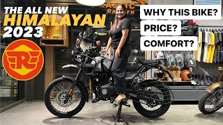 Taking Delivery of her NEW 2023 HIMALAYAN | ROYAL ENFIELD HIMALAYAN