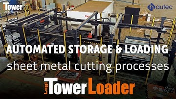 LogiTowerLoader: automated sheet metal loading system for cutting processes
