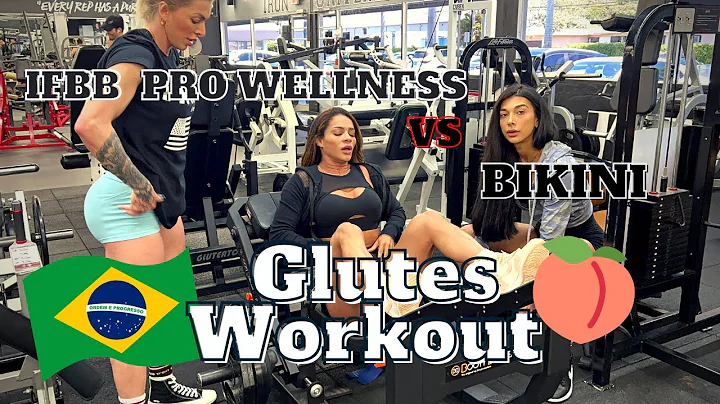 IFBB WELLNESS BUNDA WORKOUT | Angela Borges & Babi...