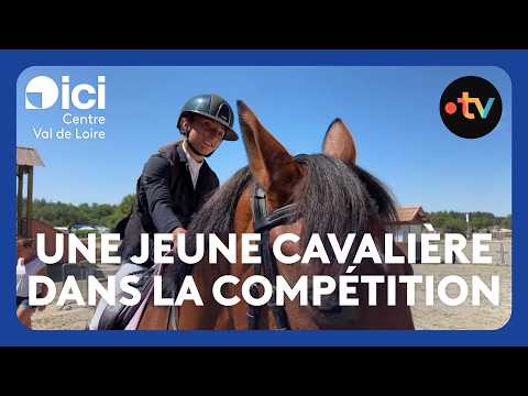 At 18, she competes in the French Pony Championships: Léna's big challenge
