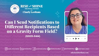 Can I Send Notifications to Different Recipients Based on a Gravity Form Field? (2025/464)