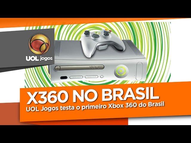 UOL Jogos testa o primeiro Xbox 360 do Brasil 