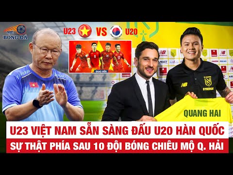 TIN BÓNG ĐÁ 18/4: CHỐT LỰC LƯỢNG U23 VIỆT NAM ĐẤU HÀN QUỐC, SỰ THẬT PHÍA SAU THƯƠNG VỤ QUANG HẢI