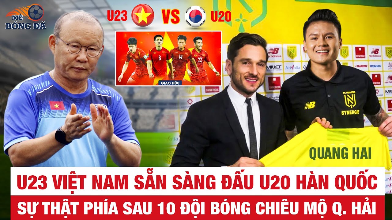 TIN BÓNG ĐÁ 18/4: CHỐT LỰC LƯỢNG U23 VIỆT NAM ĐẤU HÀN QUỐC, SỰ THẬT PHÍA SAU THƯƠNG VỤ QUANG HẢI