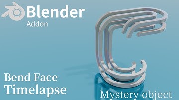 Blenderのアドオン「Bend Face」の紹介動画です。概要欄にURLがあります。#blender #addon #BendFace