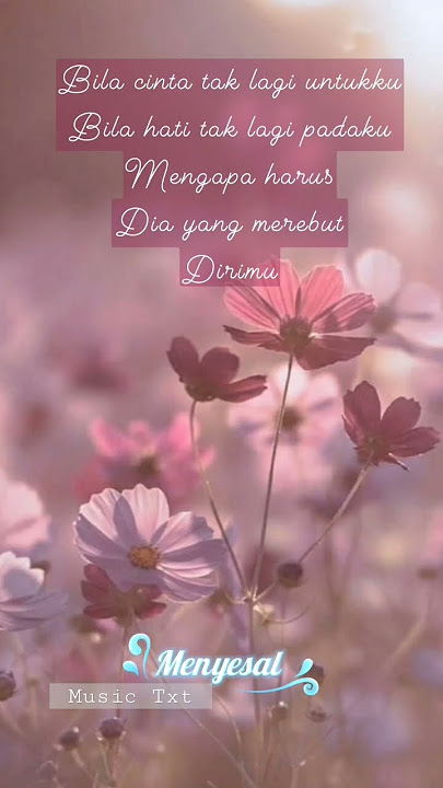 Menyesal - Yovie Widianto feat Lyodra, Tiara Andini, Ziva#lirik #liriklagu #menyesal