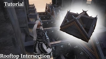 Conan exile Tutorials Rooftop Intersection with ZfreeZone