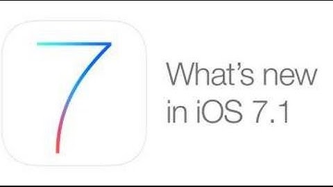 IOS 7.1 New Features/Hidden Features