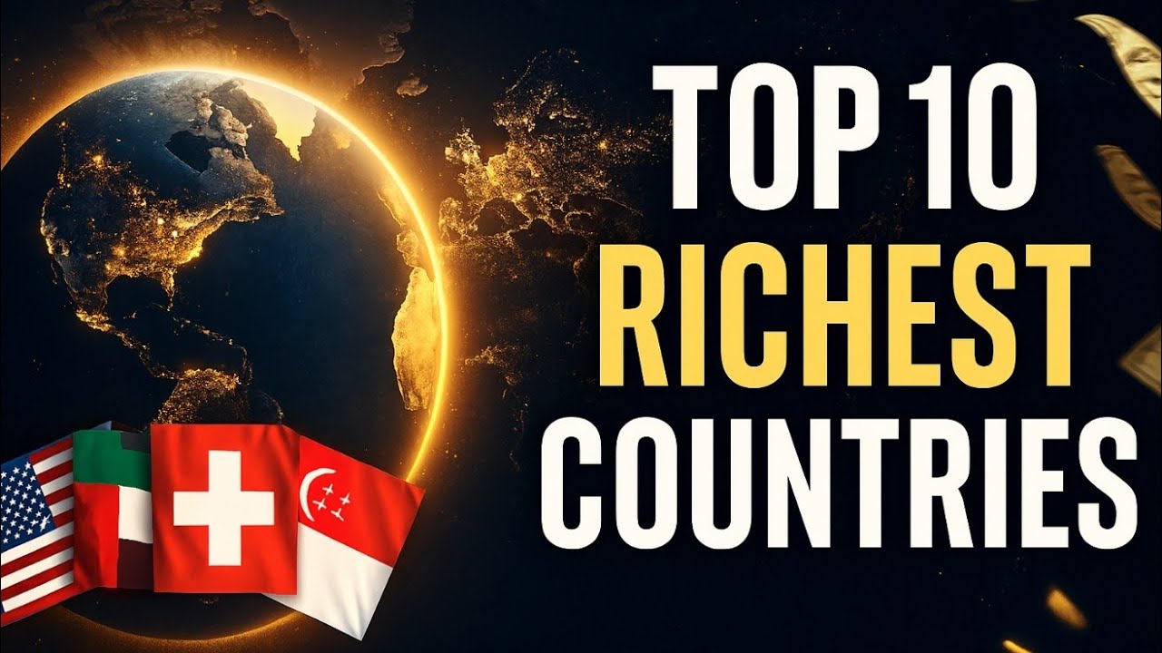 Top10 Richest Countries in the World 2025 | GDP Per Capita Ranking (IMF ...