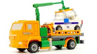 Russian LEGO Gorod Masterov 5020 Kamaz tow truck