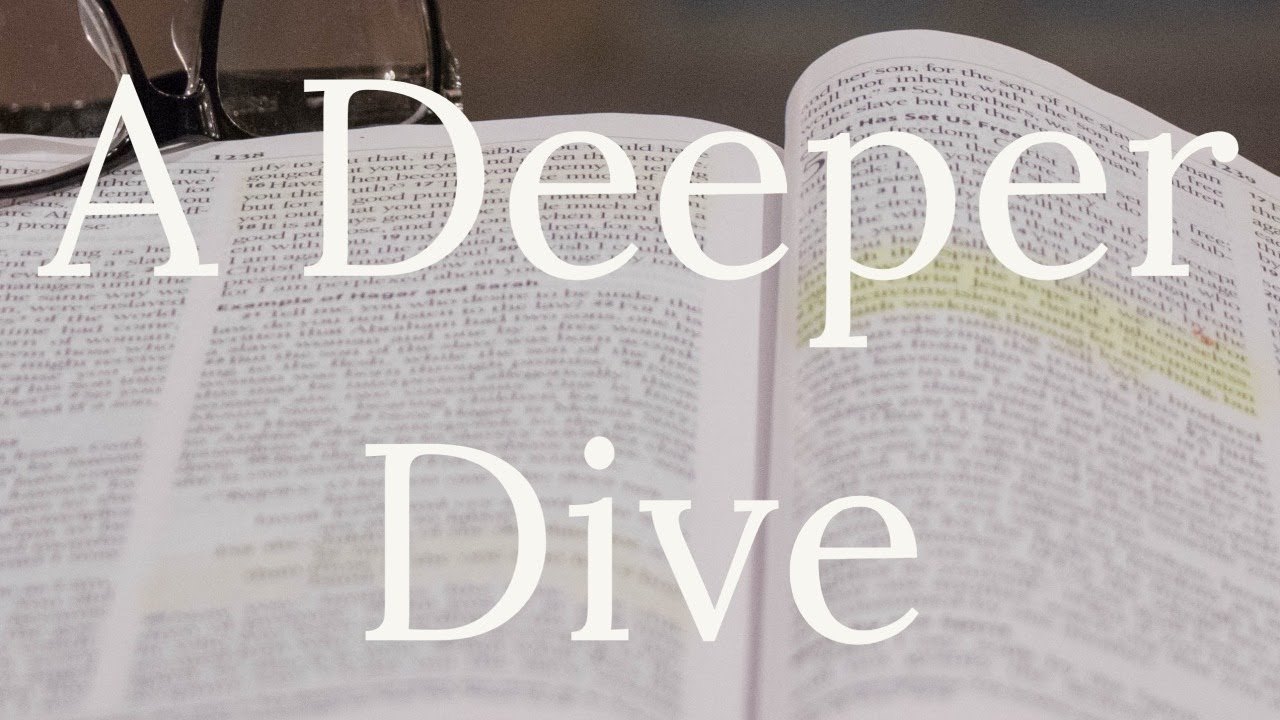 A Deeper Dive June 30, 2021 YouTube A Deeper Dive June 30, 2021 YouTube