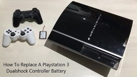 How To Replace A Playstation 3 Dualshock Controller Battery