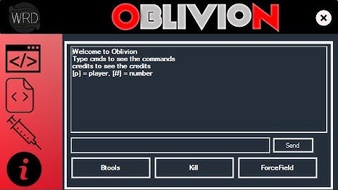 (Working!!) Roblox Exploit 🔥OBLIVION🔥