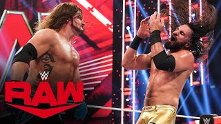 AJ Styles vs. Seth “Freakin” Rollins – “Seth Rollins’ Last Chance”: Raw, March 21, 2022