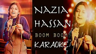 BOOM BOOM_KARAOKE_{ NAZIA HASSAN }_(HQ)