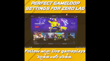GAMELOOP 7.1 | LAG FREE SETTINGS | 1080P GAMEPLAY | TGB 7.1 | NO LAG | EMULATOR BEST SETTINGS  CHAMP