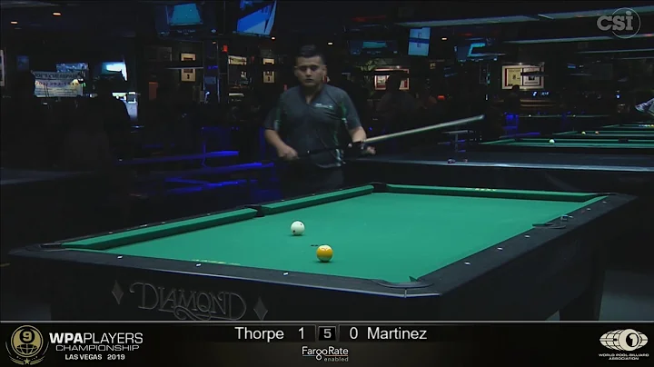 Billy Thorpe vs Gerson Martinez: 2019 WPA Players ...
