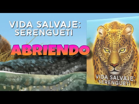 VIDA SALVAJE: SERENGUETI | Dentro de la caja | UNBOXING