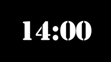 14 Minute Timer | 840 Second Timer | 14 Minute Countdown
