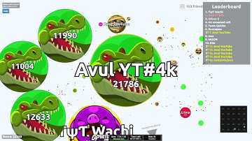 AGAR.IO SERVER TAKEOVER WITH BOTS #104 || OP-BOTS.COM