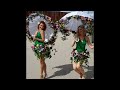 Floral umbrella girls for on-foot or on-stilt entertaining