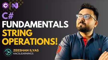 String Operations in C# — Master Text Manipulation! | Learn C# in Visual Studio 2022