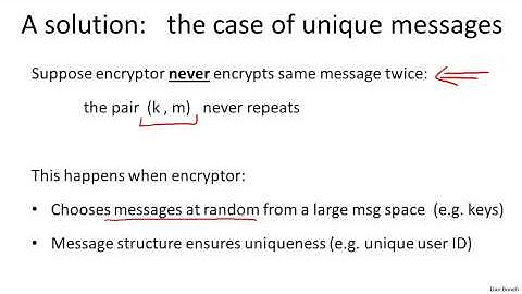 8   2   Deterministic Encryption 15 min
