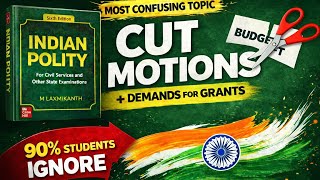 104. Demand For Grants and Cut Motions | Budget in Parliament - M.Laxmikant - UPSC Polity Classes