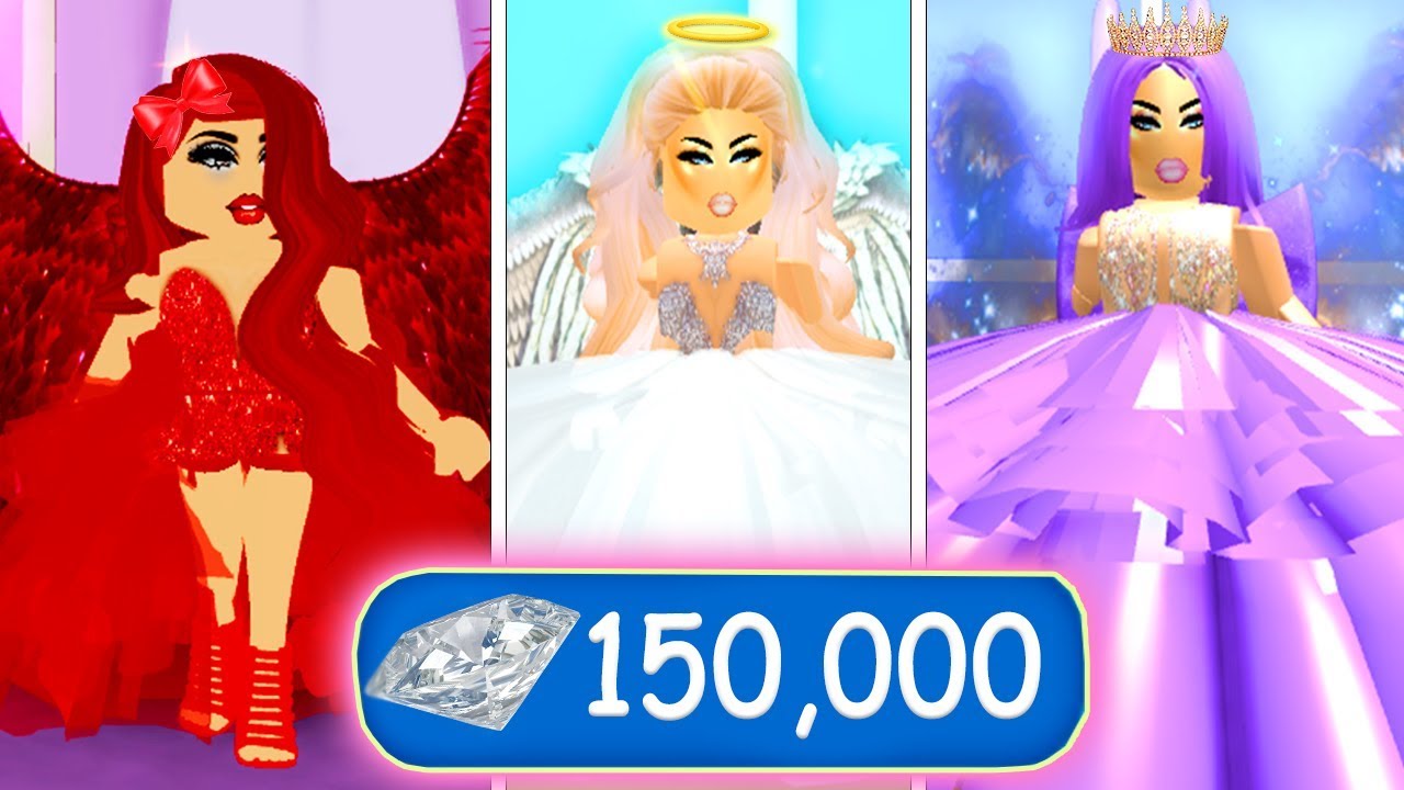 BUYING THE TOP 3 MOST EXPENSIVE OUTFITS IN ROYALE HIGH! HUGE SPENDING ...