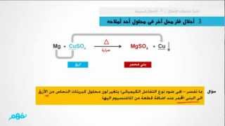 التفاعلات الكيميائية | تفاعلات الإحلال البسيط | علوم | الصف الثالث الإعدادي|ترم ثاني|منهج مصري|نفهم