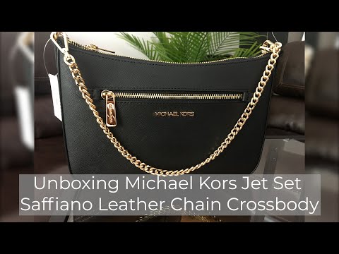 Unboxing Michael Michael Kors Jet Set Travel Large Saffiano