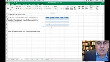 Problem 4.17 Pagano Chapter 4 HW 3 Excel for Mac