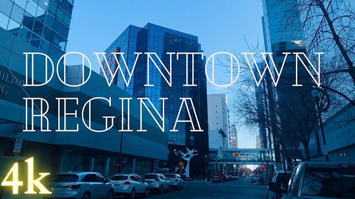 Downtown Regina/winter in Regina/capital of saskat...