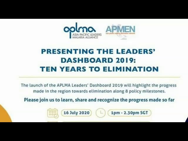 Presenting The Leaders' Dashboard 2019:  Ten Years to Elimination class=