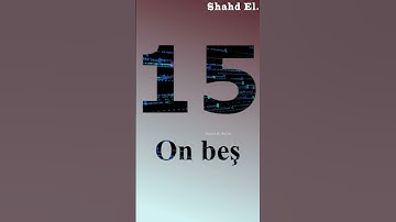 Numbers = Numaralar 🔢 part 2. (Turkish words)