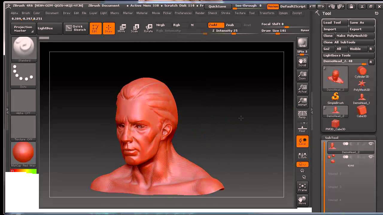 minimize zbrush tool