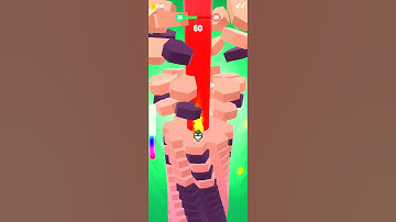 Drop Stack Ball Game Level 25 - short video - More Gaming