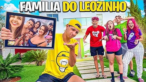 ESSA É A VERDADEIRA FAMÍLIA DO LEOZIN *revelamos tudo !