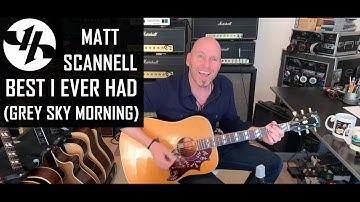 "Best I Ever Had (Grey Sky Morning)" Matt Scannell Vertical Horizon Live Acoustic 4/1/21
