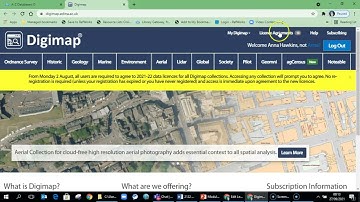 Accessing Digimaps