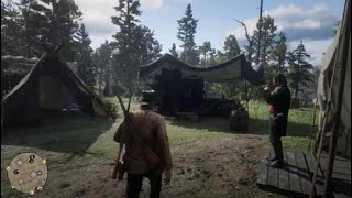 RDR2 - Peeing off Bill