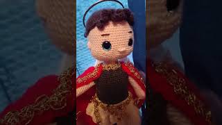 ARCÁNGEL SAN MIGUEL TERMINANDO #crochet #tejedoras #ganchillo #amigurumi #hechoamano #artesania