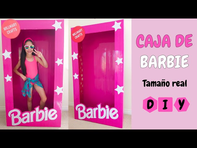 Como Hacer una Caja Barbie de Carton 