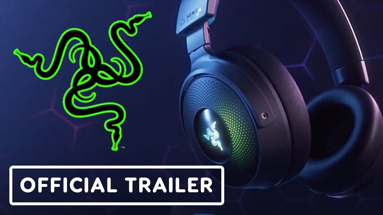 RAZER KRAKEN V4 PRO ＋スタンドつき Razer Kraken V4 Pro; OLED Control Hub; Razer Sensa HD