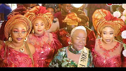 This Will Move U! See How Movie Star Bimbo Akisanya’s Mum Danced with Her Children at Her Birthday