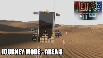Tetris Effect - Journey Mode | Area 3 [Oculus Quest VR]