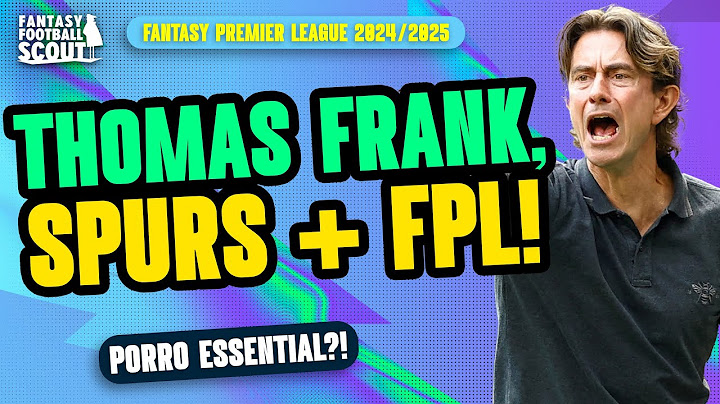 WILL THOMAS FRANK MAKE SPURS' FPL ASSETS WORTH BUYING?! 🤔 | FANTASY PREMIER LEAGUE TIPS 2025/26