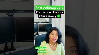 Post delivery care tips in Tamil | Postpartum Check up in Tamil shorts